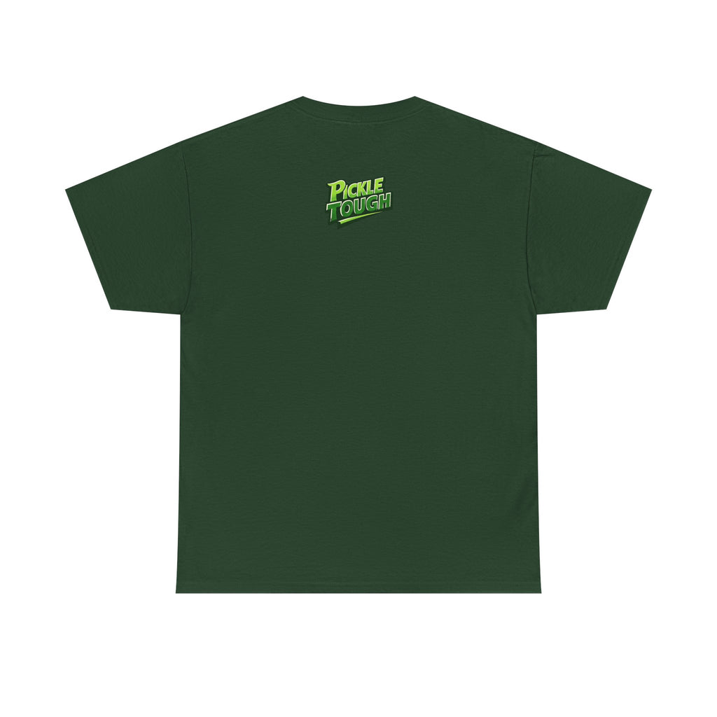 "Badminton is for Nerds" Pickleball T-Shirt — 100% Cotton Two Sided T-Shirt Unisex