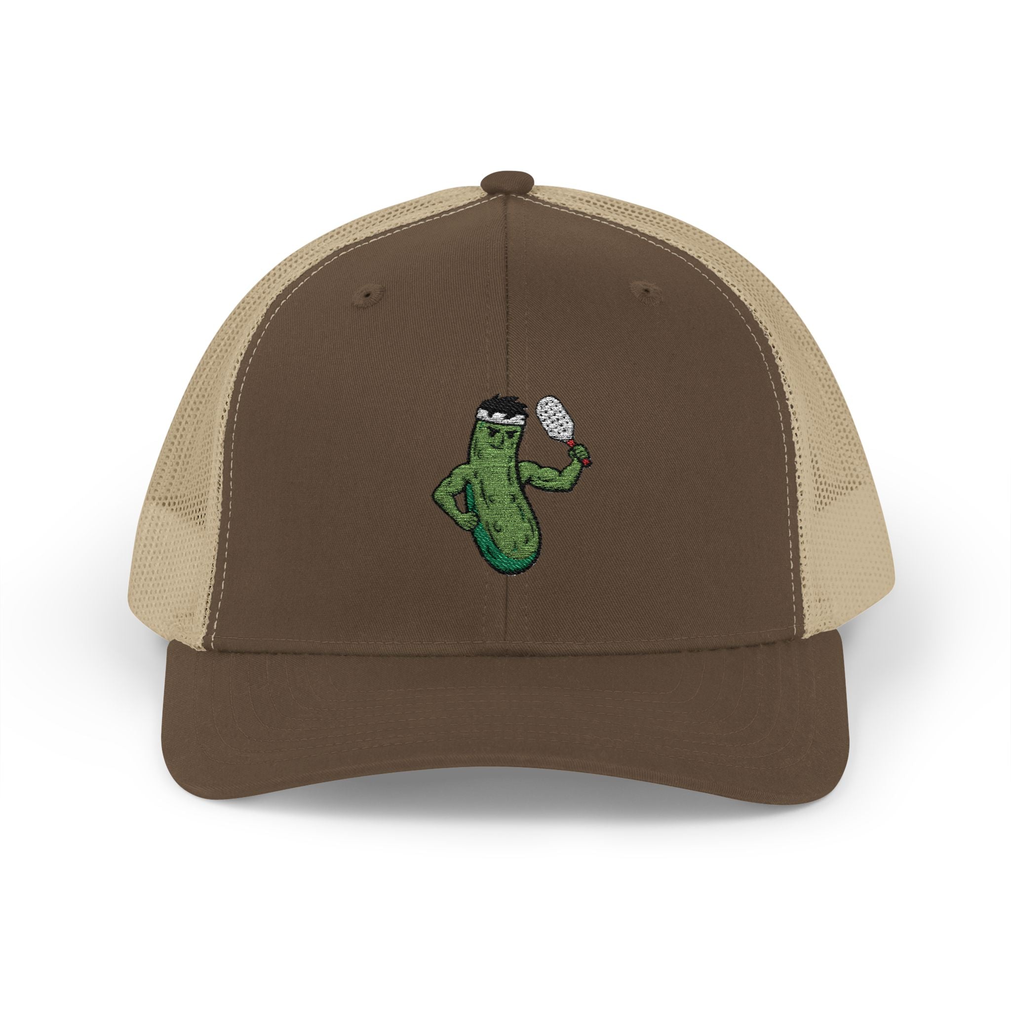 Pickleman Logo Trucker Cap — Patch Snapback