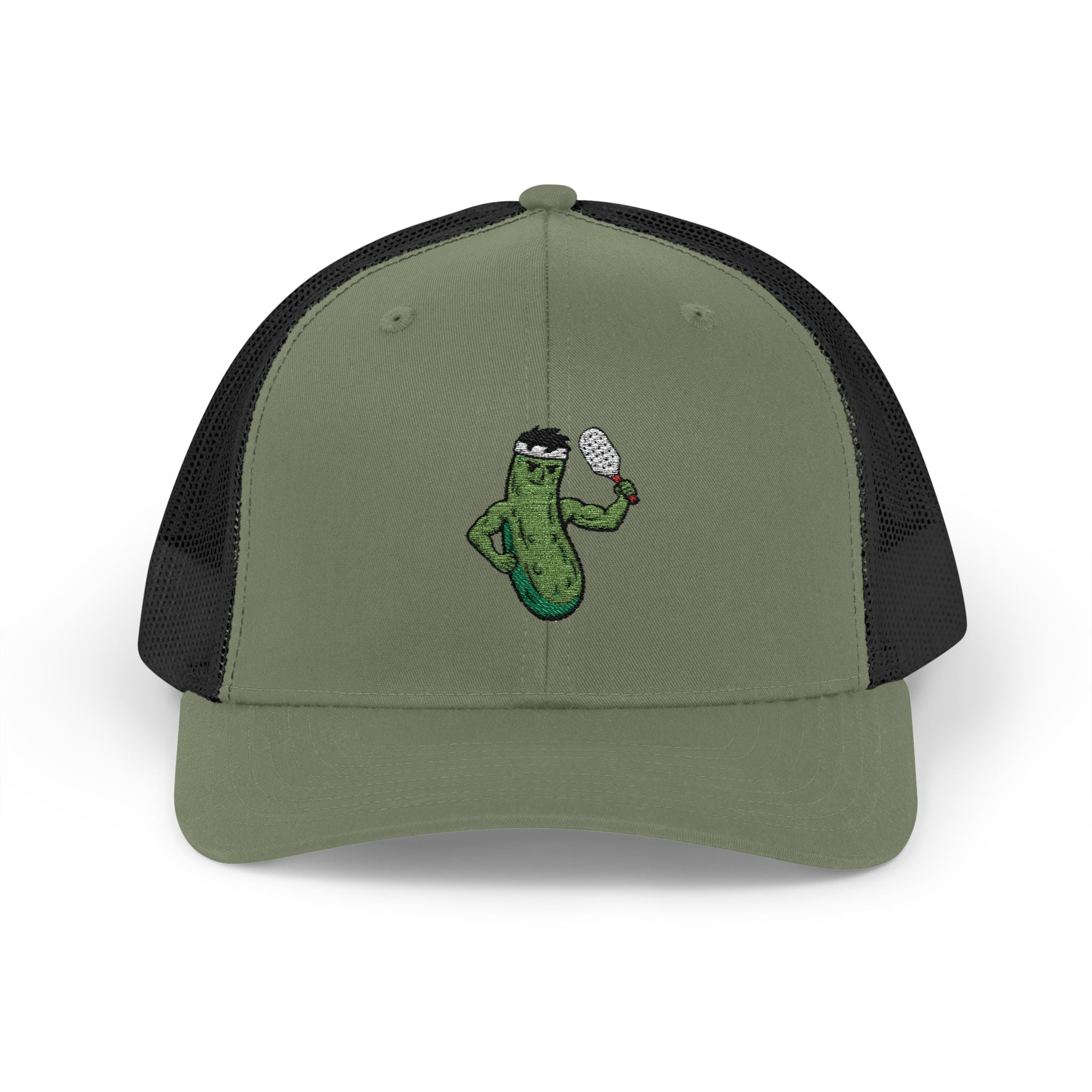 Pickleman Logo Trucker Cap — Patch Snapback