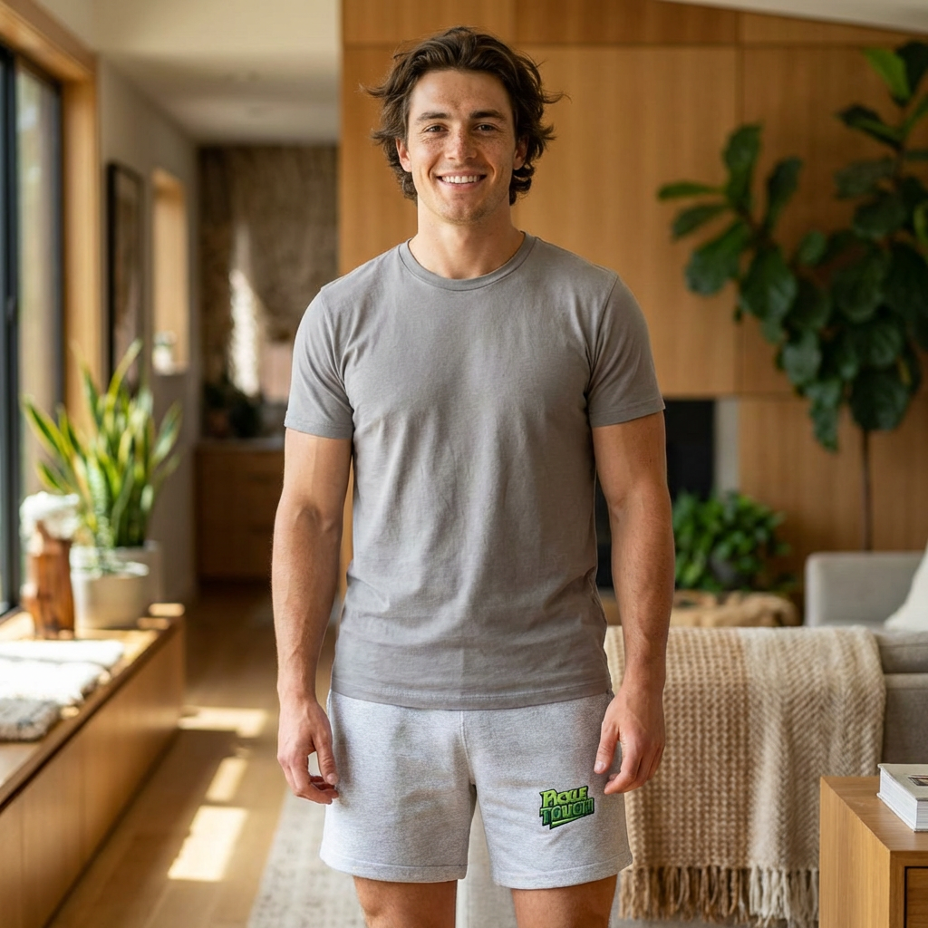 Pickle Tough Logo Pickleball Sweatshorts —  Lounge Shorts