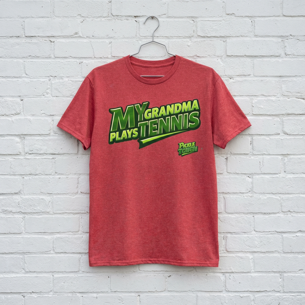 "My Grandma Plays Tennis" Pickleball T-Shirt- Performance T-Shirt Unisex