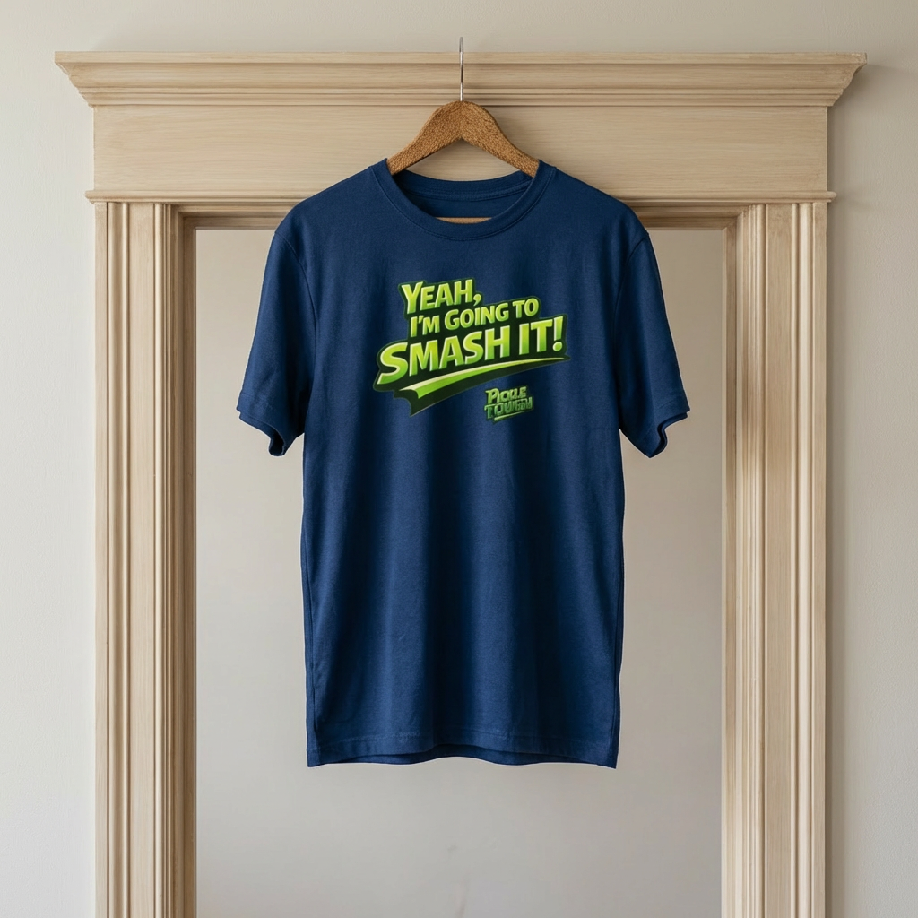 "Yeah, I'm Going to SMASH IT!" Pickleball T-shirt - Unisex - Performance
