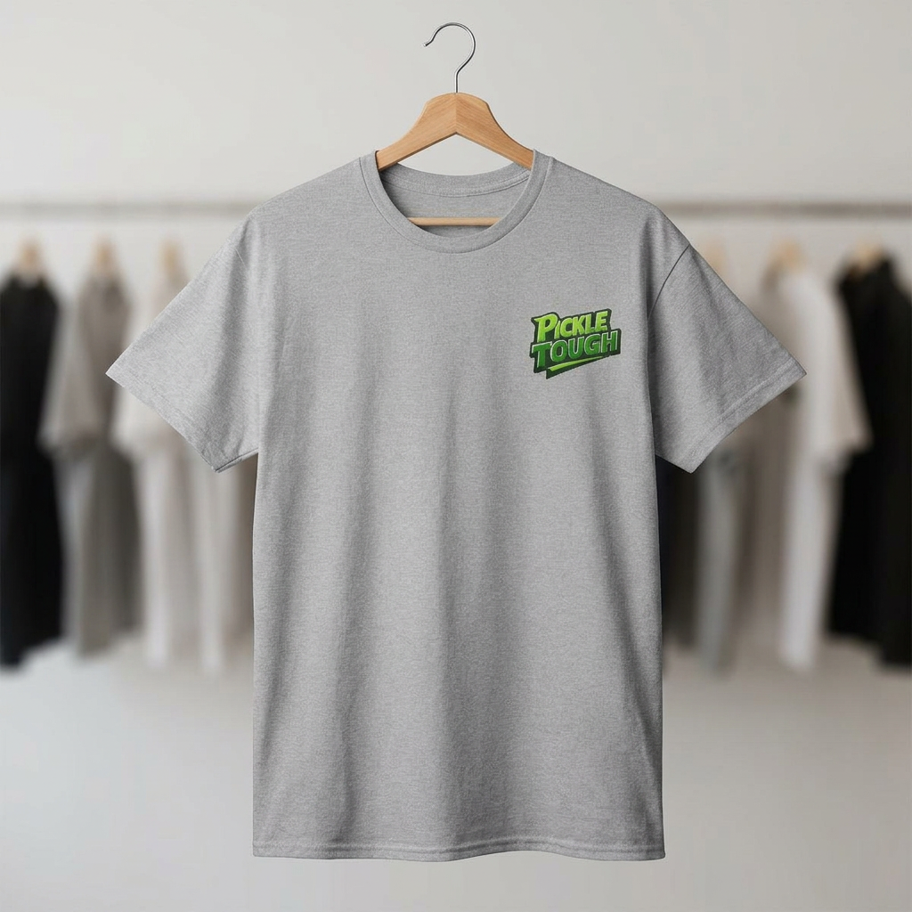 “I’ve Been With Multiple Partners Today” Pickleball T-Shirt — Unisex DryBlend® T-Shirt Two Sided