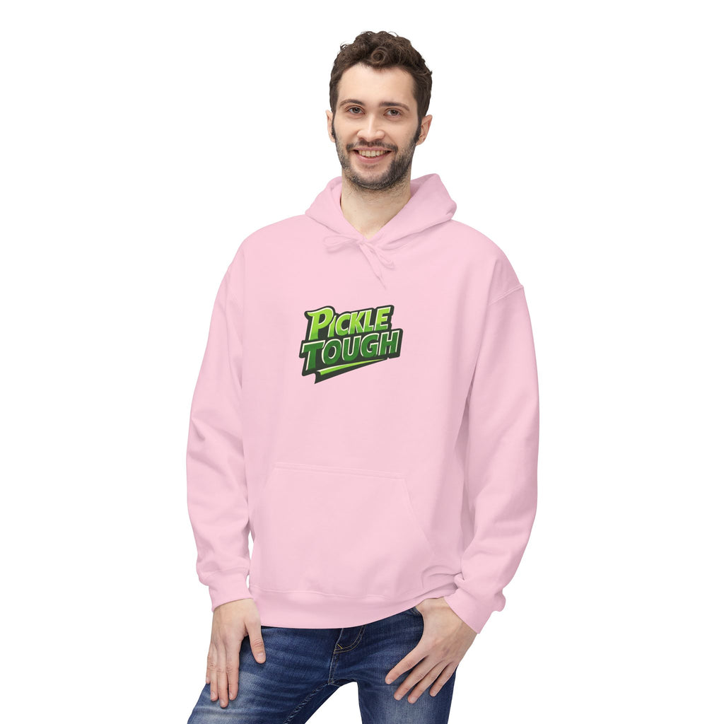 Pickle Tough Logo  Pickleball Hoodie - Hooded Sweatshirt Pullover