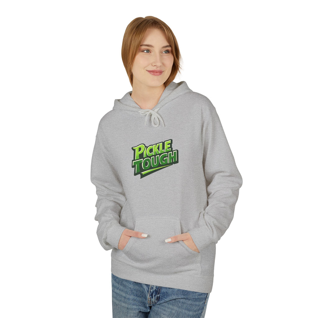 Pickle Tough Logo  Pickleball Hoodie - Hooded Sweatshirt Pullover