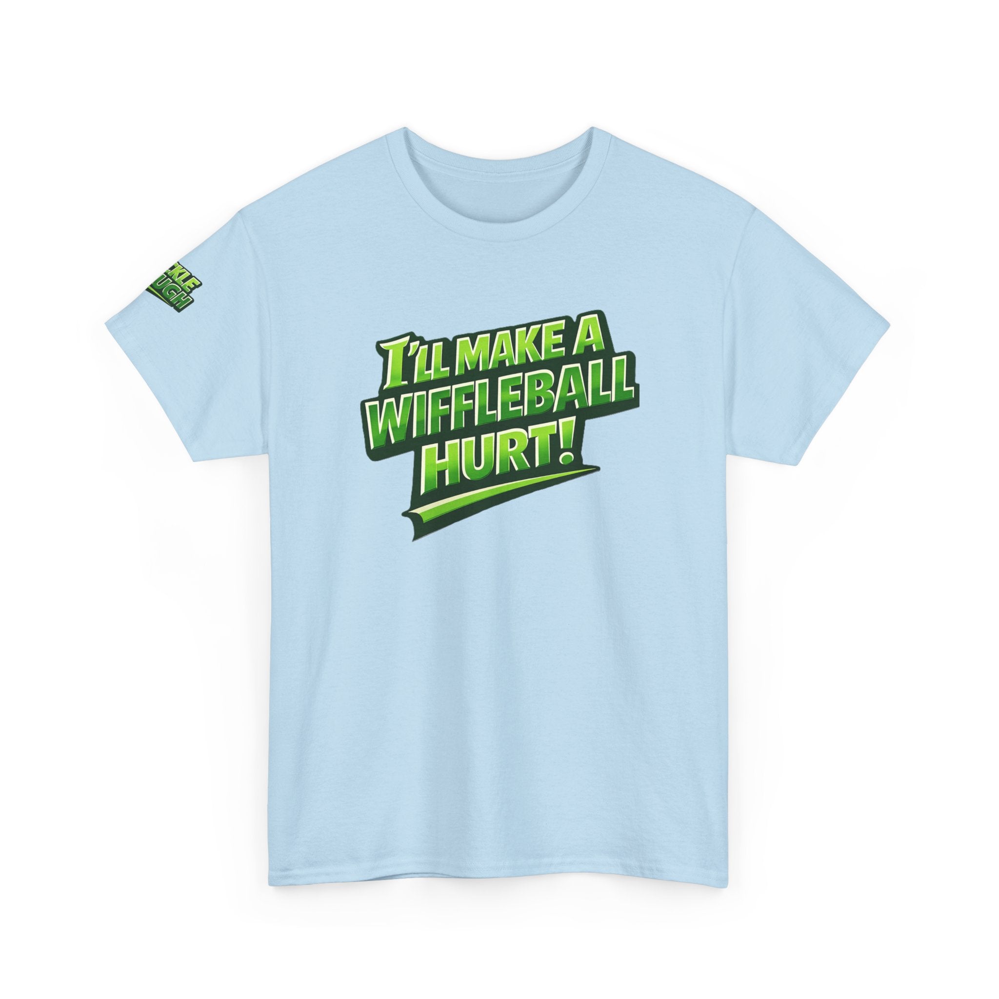 "I’ll Make a Wiffleball Hurt" Pickleball T-Shirt - 100% Cotton Two Sided T-Shirt Unisex