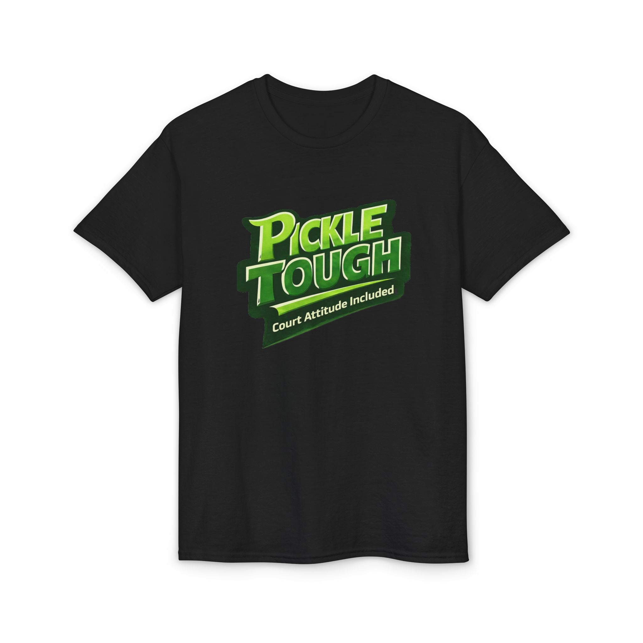 “Pickle Tough: Court Attitude Included” Pickleball T-Shirt- Unisex DryBlend® T-Shirt