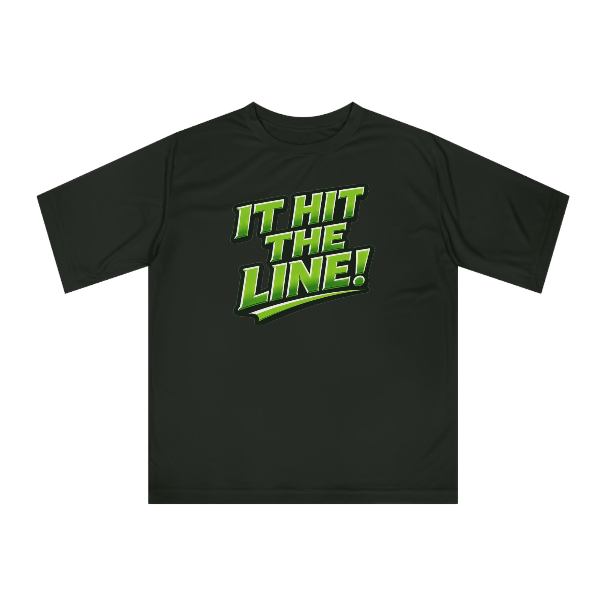 "'It Hit The Line!" Pickleball T-Shirt —Unisex - Performance Two Sided T-shirt