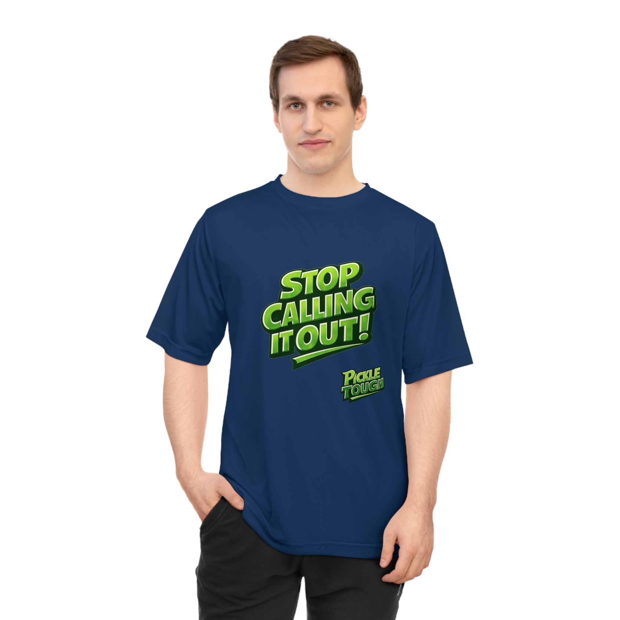 "Stop Calling It Out" Pickleball T-Shirt | Performance Unisex