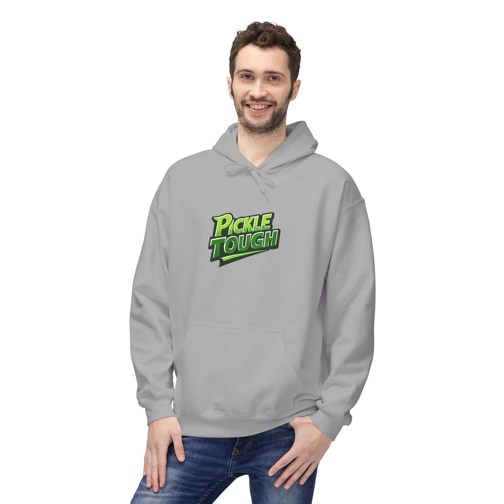 Pickle Tough Logo  Pickleball Hoodie - Hooded Sweatshirt Pullover