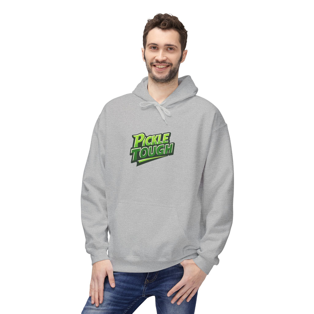 Pickle Tough Logo  Pickleball Hoodie - Hooded Sweatshirt Pullover