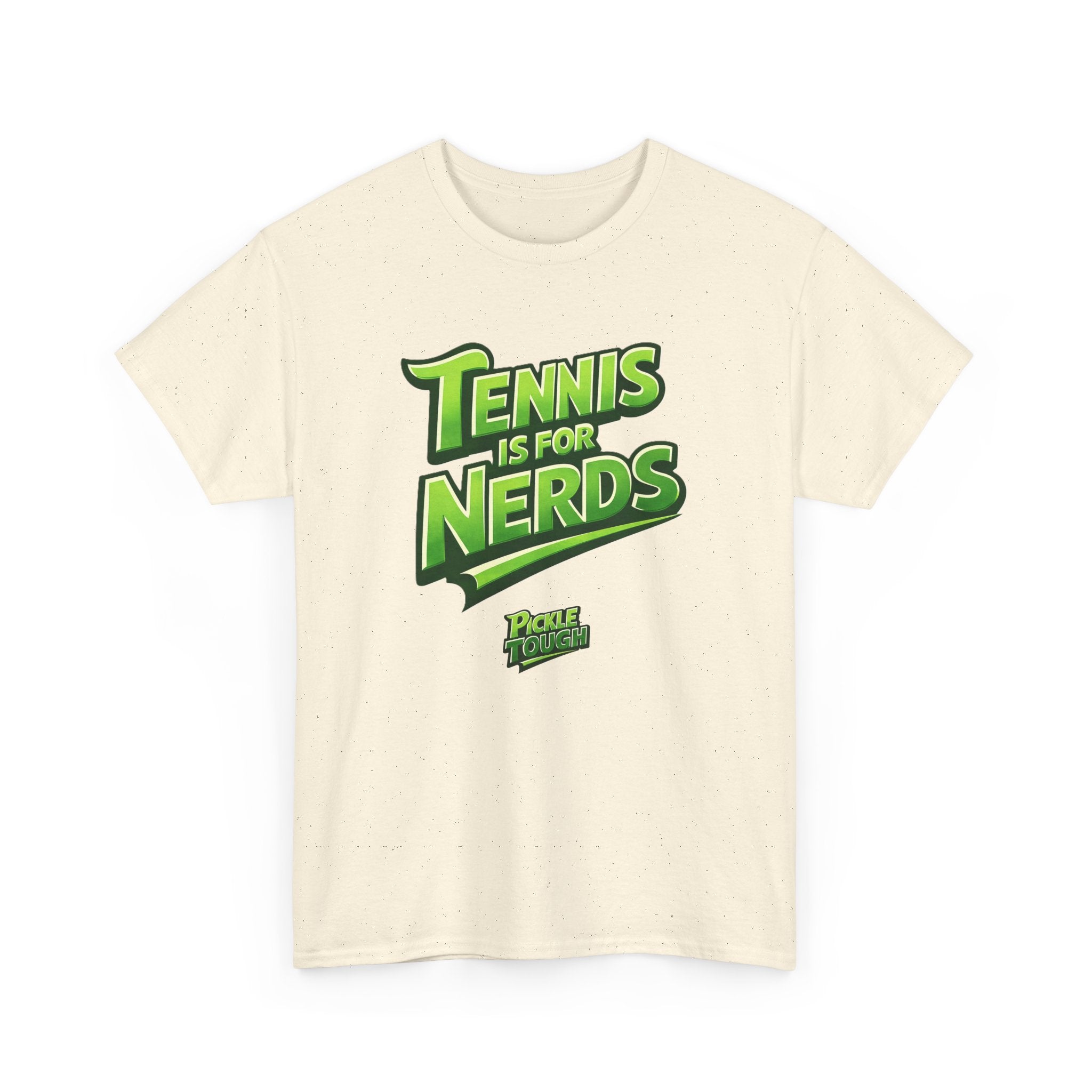 "Tennis Is for Nerds" Pickleball T-Shirt — 100% Cotton T-Shirt Unisex