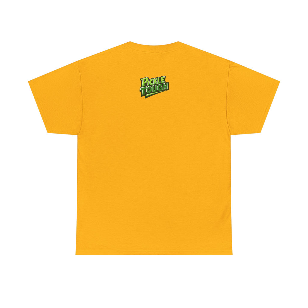 "Badminton is for Nerds" Pickleball T-Shirt — 100% Cotton Two Sided T-Shirt Unisex