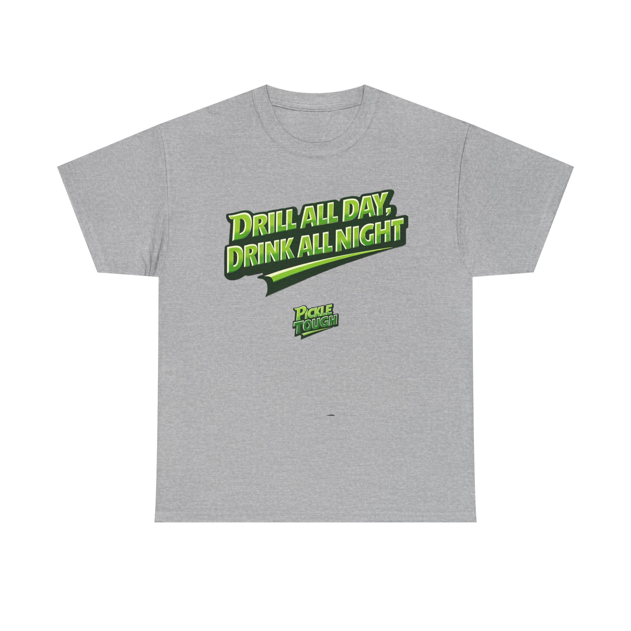 "Drill All Day, Dink All Night" Pickleball T-Shirt | 100% Cotton T-Shirt Unisex