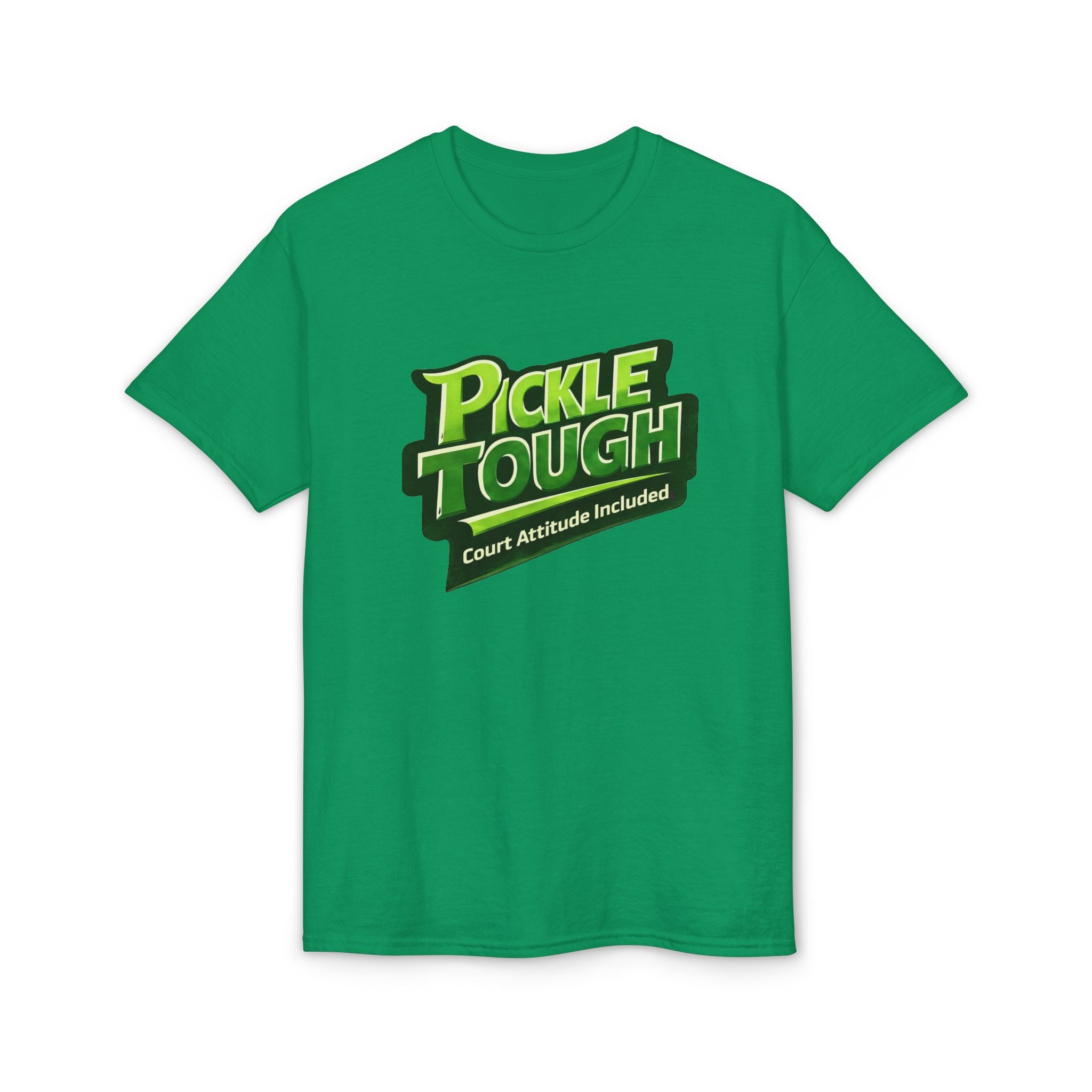 “Pickle Tough: Court Attitude Included” Pickleball T-Shirt- Unisex DryBlend® T-Shirt