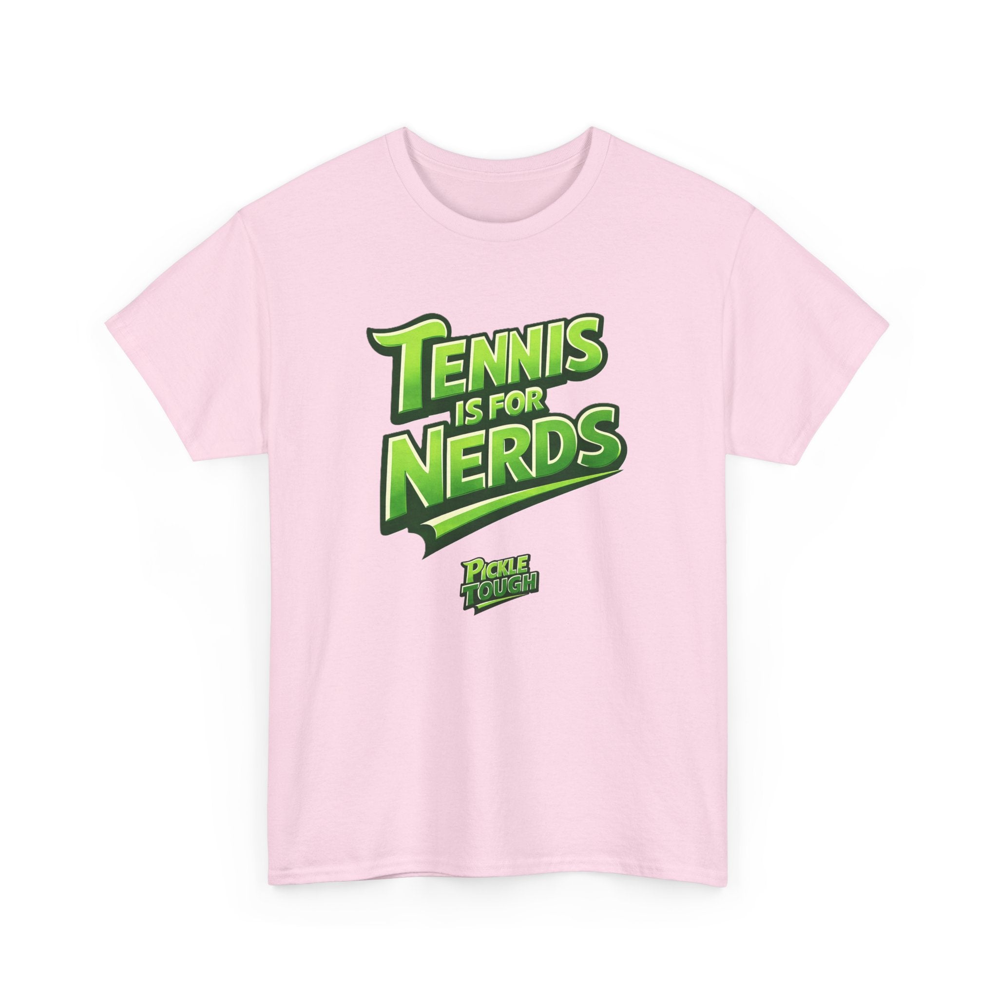 "Tennis Is for Nerds" Pickleball T-Shirt — 100% Cotton T-Shirt Unisex