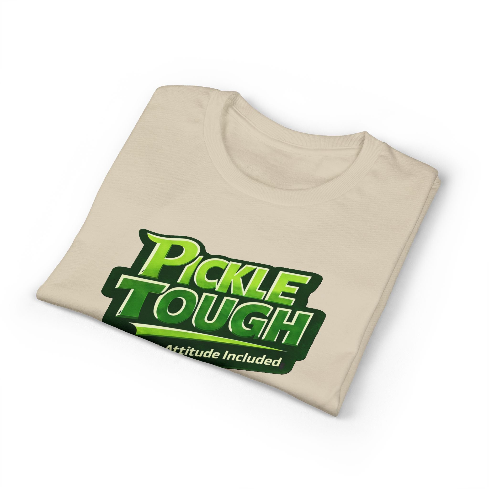 “Pickle Tough: Court Attitude Included” Pickleball T-Shirt- Unisex DryBlend® T-Shirt