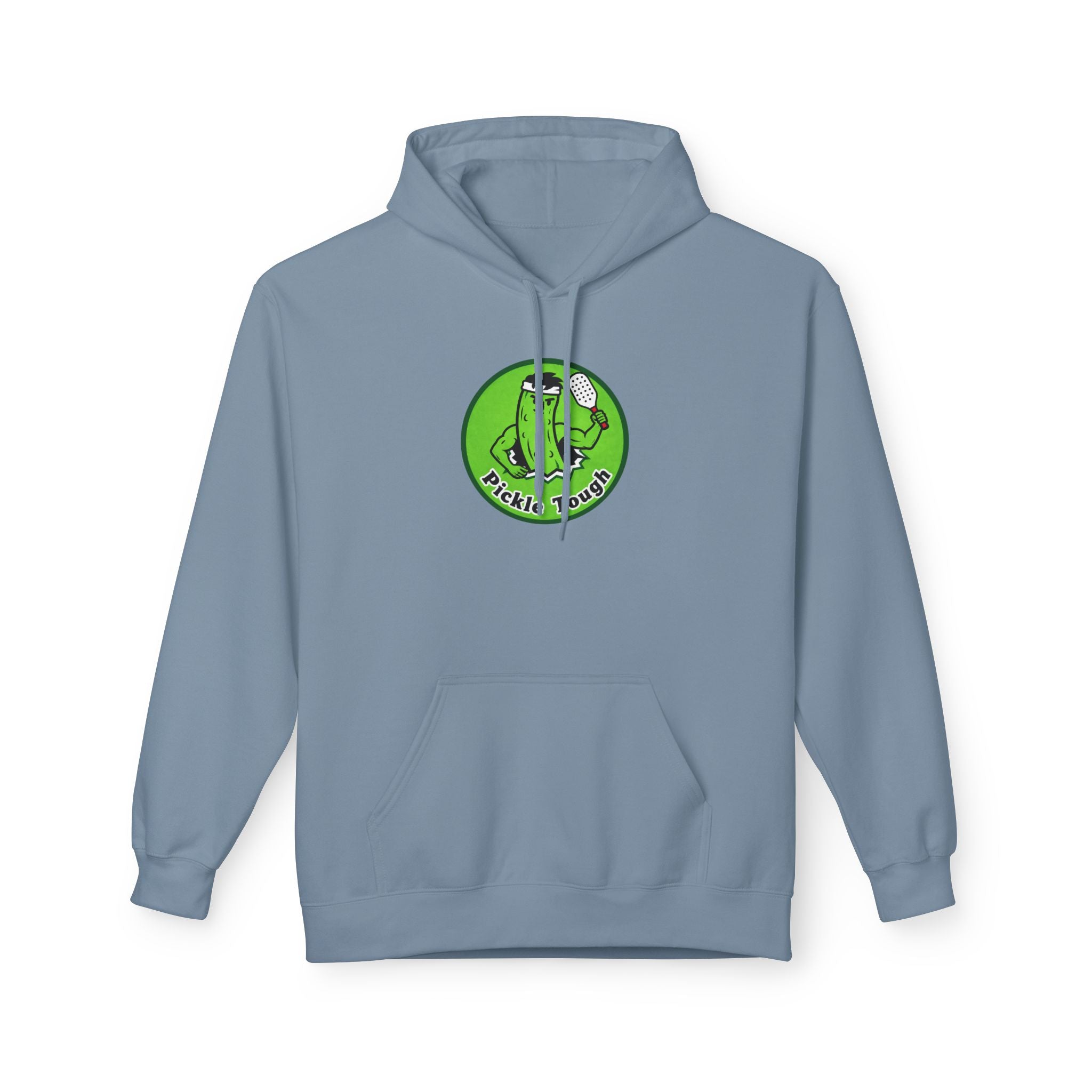Retro Pickle Man Pickleball Hoodie -  Hooded Sweatshirt Pullover