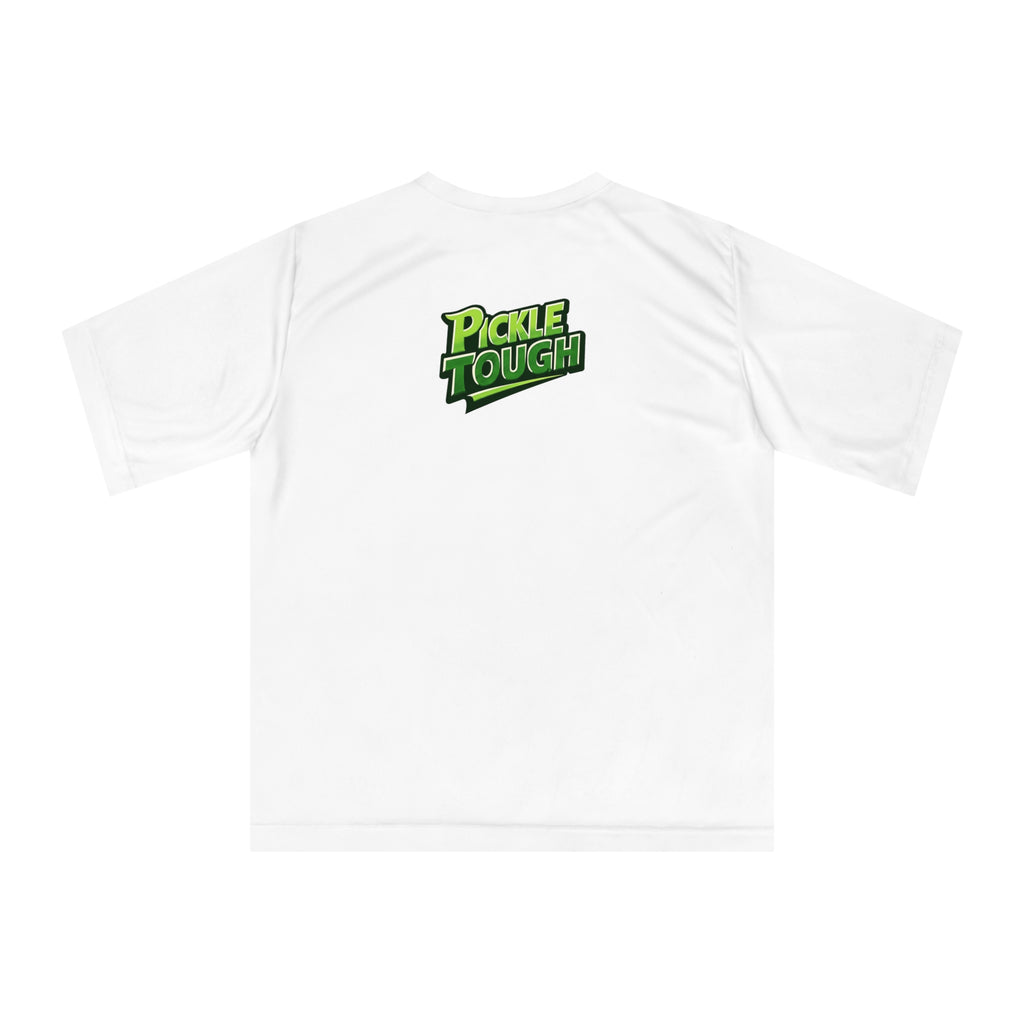 "'It Hit The Line!" Pickleball T-Shirt —Unisex - Performance Two Sided T-shirt