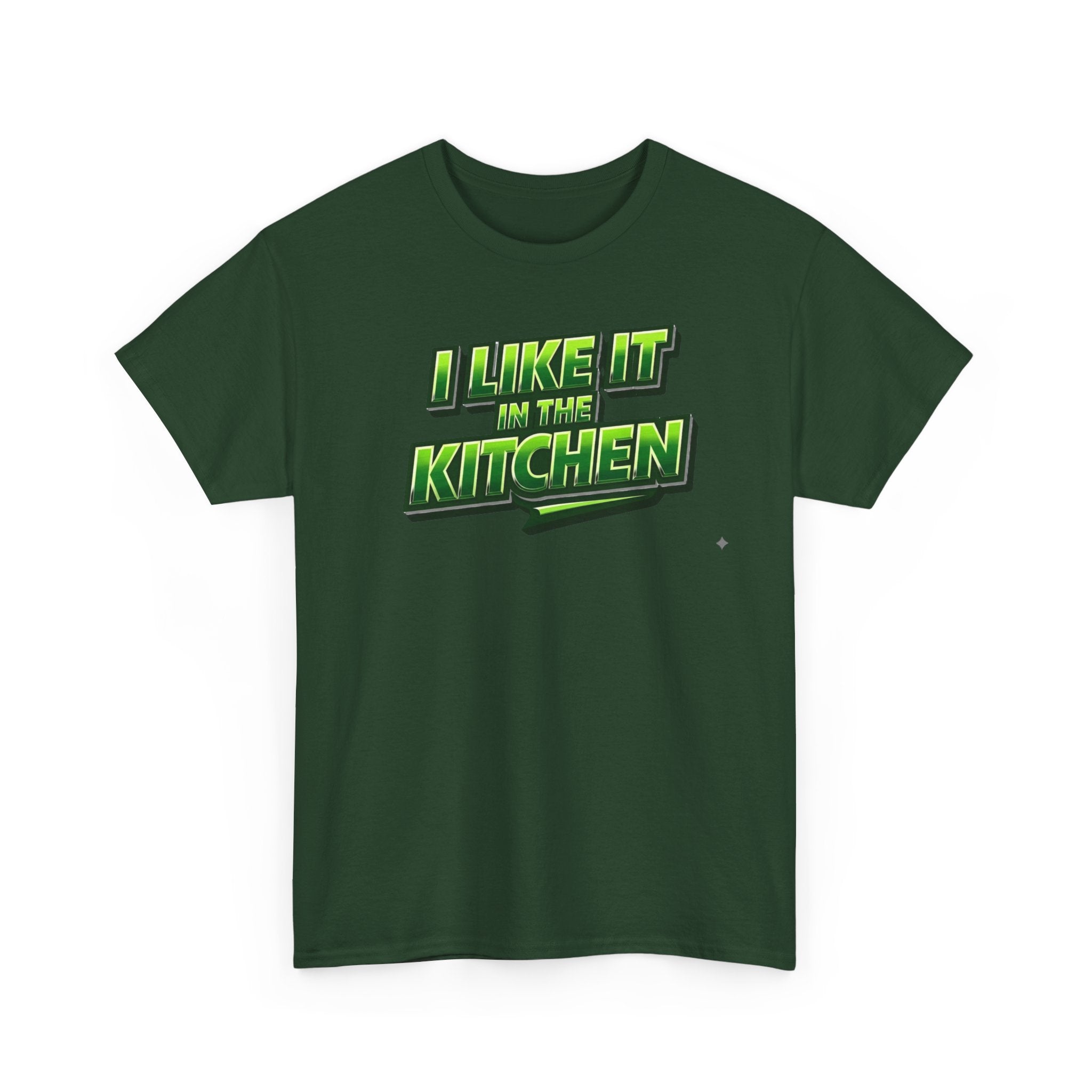 "I Like It in the Kitchen" Pickleball T-Shirt — 100% Cotton Two Sided T-Shirt Unisex