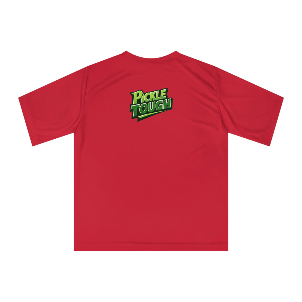 "'It Hit The Line!" Pickleball T-Shirt —Unisex - Performance Two Sided T-shirt