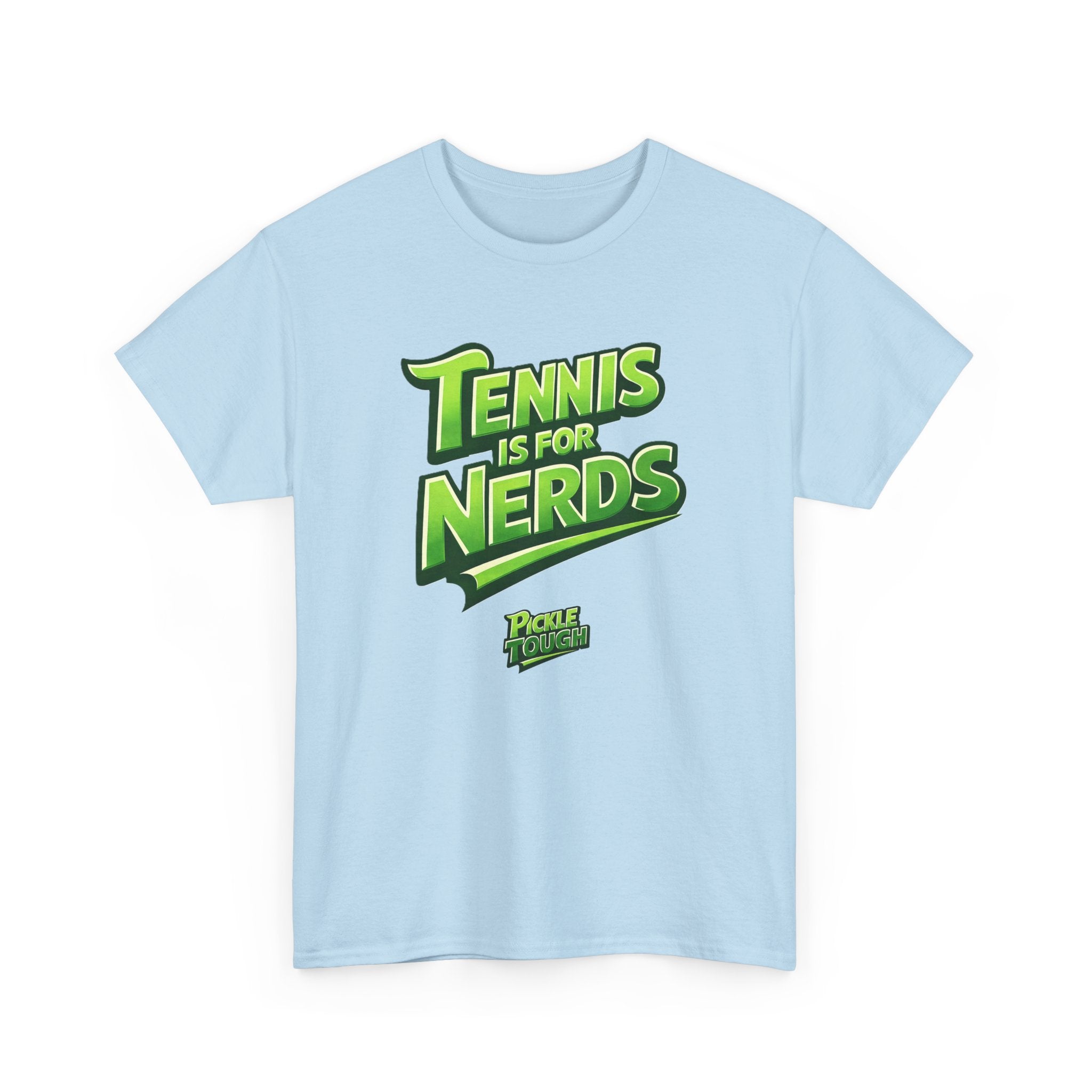 "Tennis Is for Nerds" Pickleball T-Shirt — 100% Cotton T-Shirt Unisex