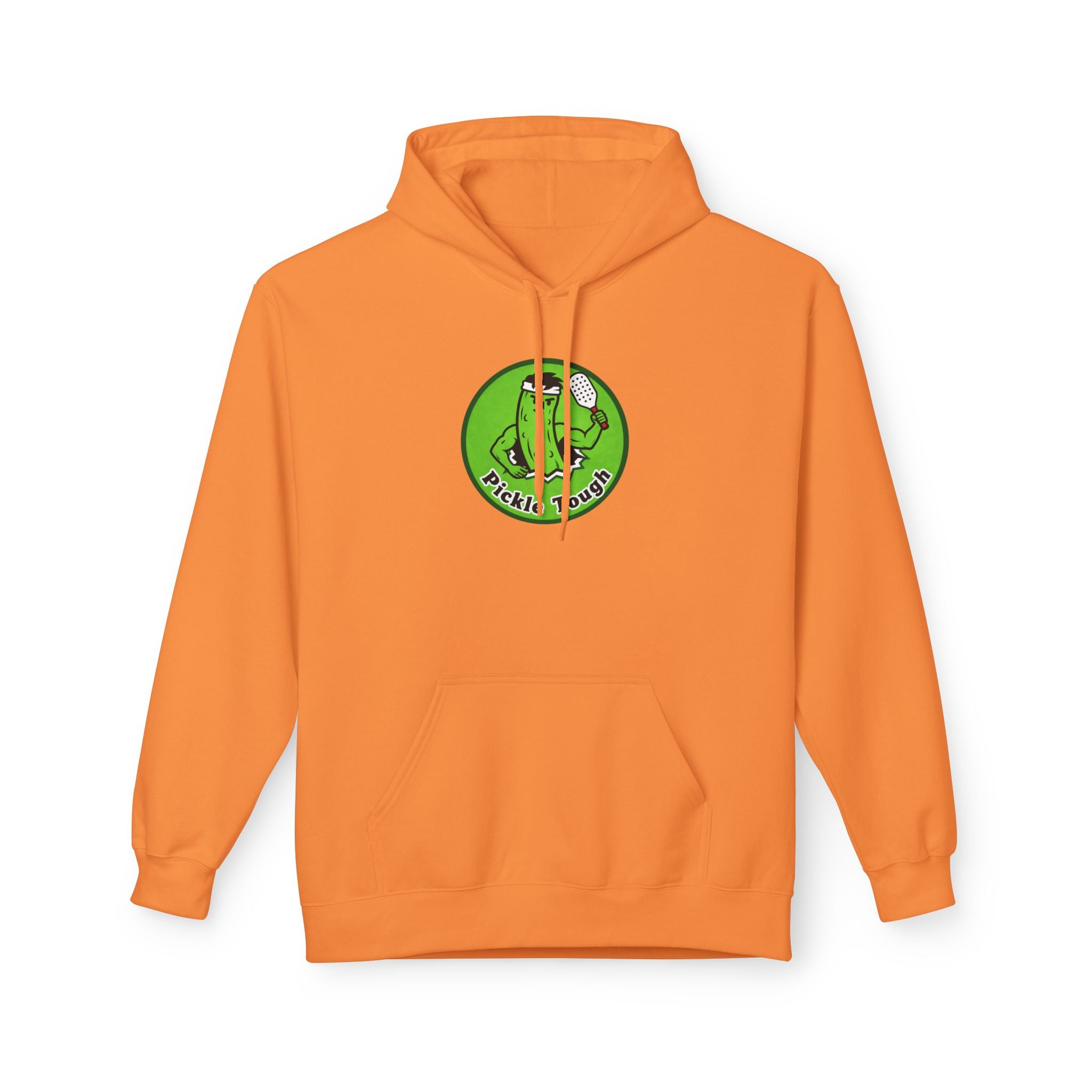 Retro Pickle Man Pickleball Hoodie -  Hooded Sweatshirt Pullover