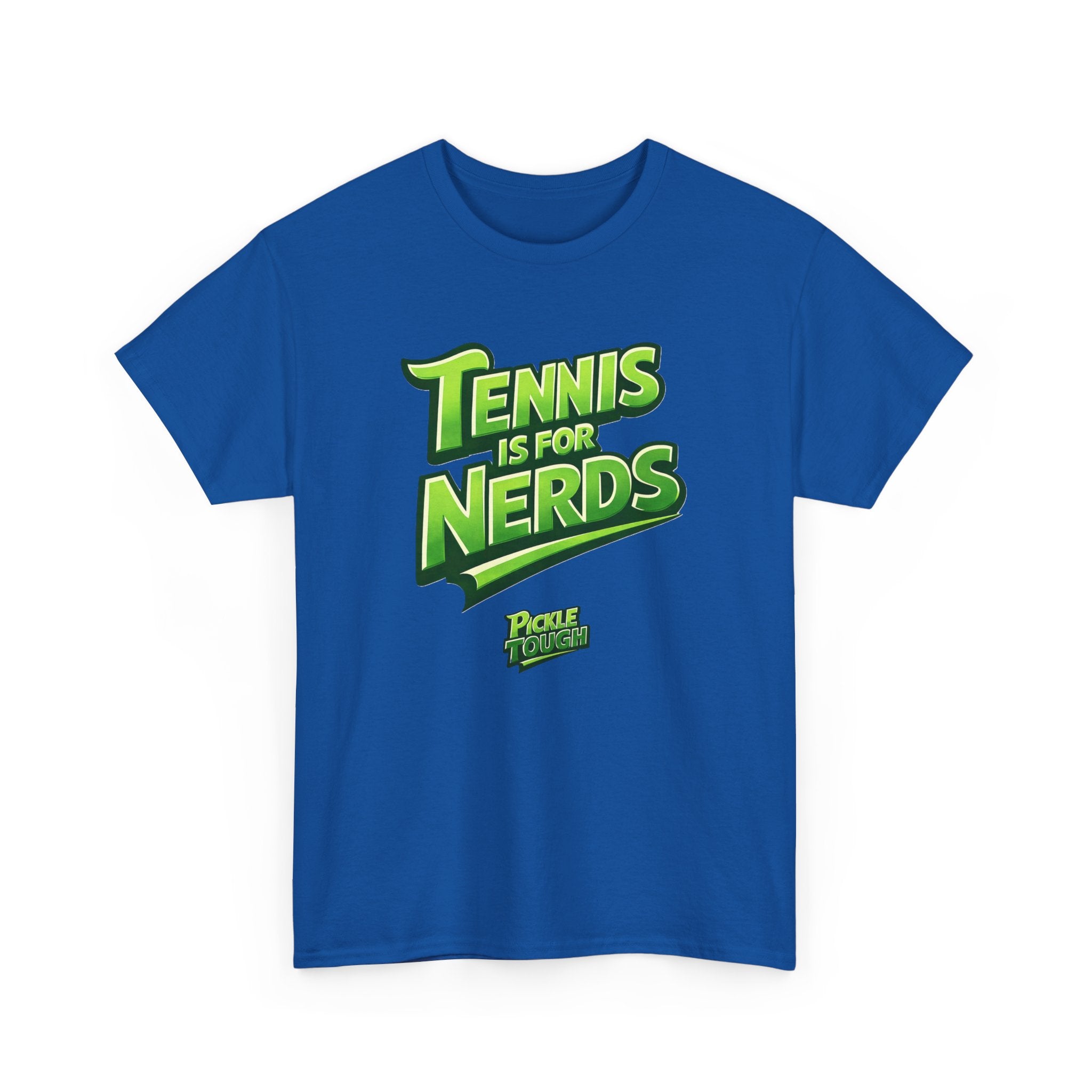 "Tennis Is for Nerds" Pickleball T-Shirt — 100% Cotton T-Shirt Unisex