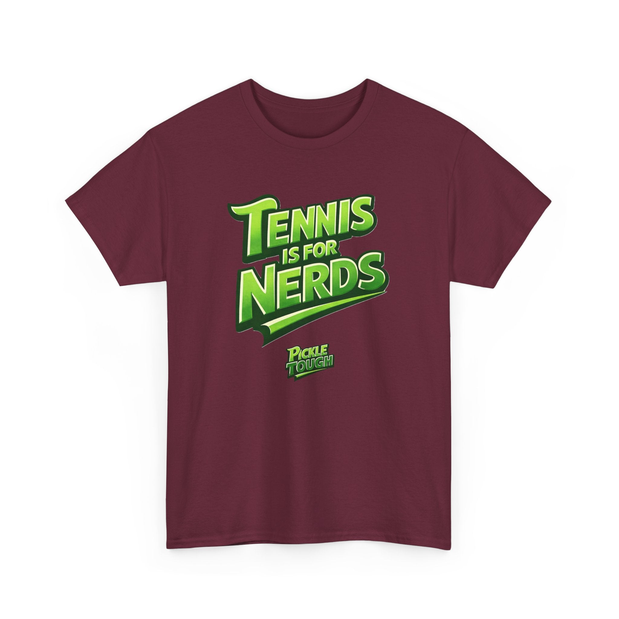 "Tennis Is for Nerds" Pickleball T-Shirt — 100% Cotton T-Shirt Unisex