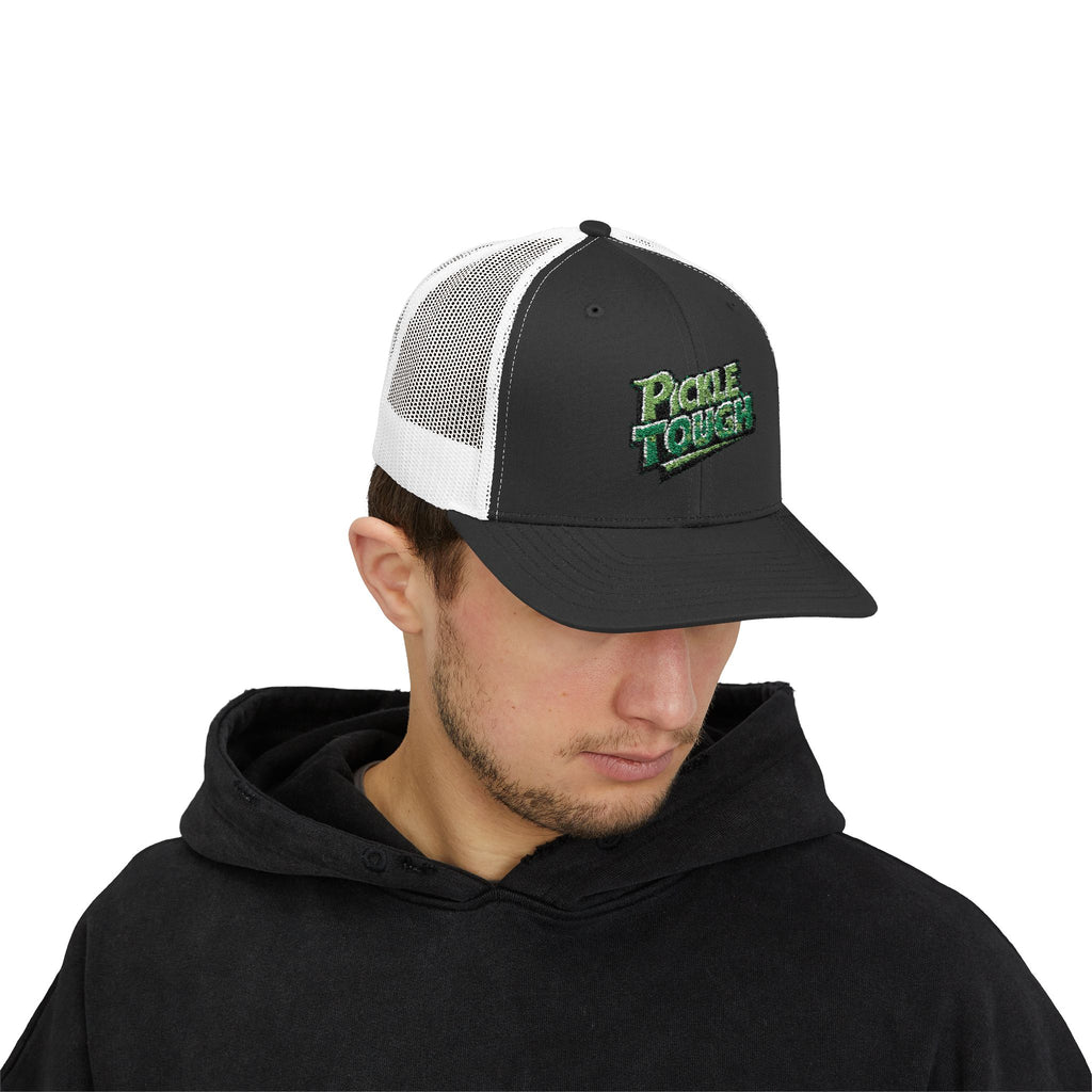 Pickle Tough Trucker Cap — Patch Snapback