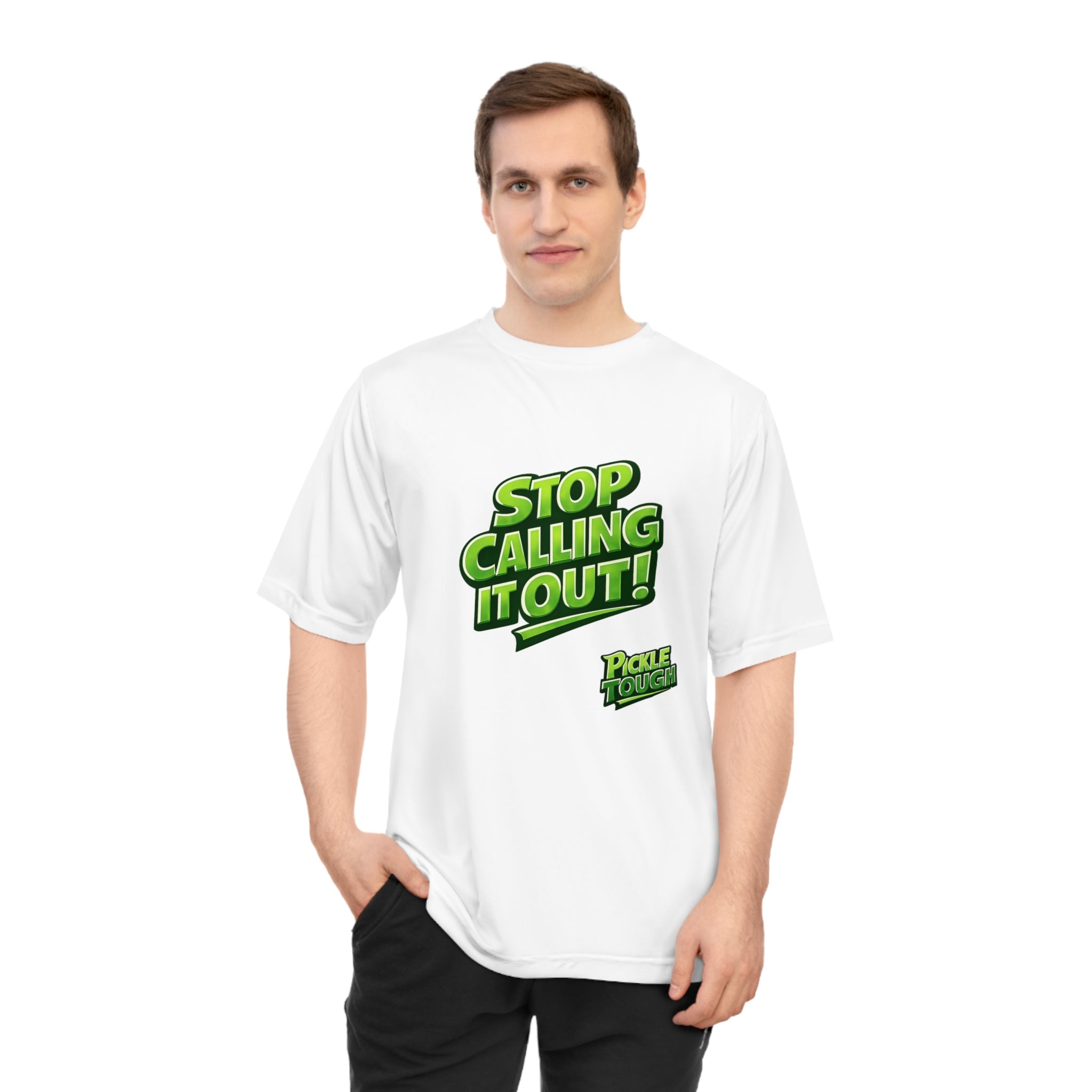 "Stop Calling It Out" Pickleball T-Shirt | Performance Unisex