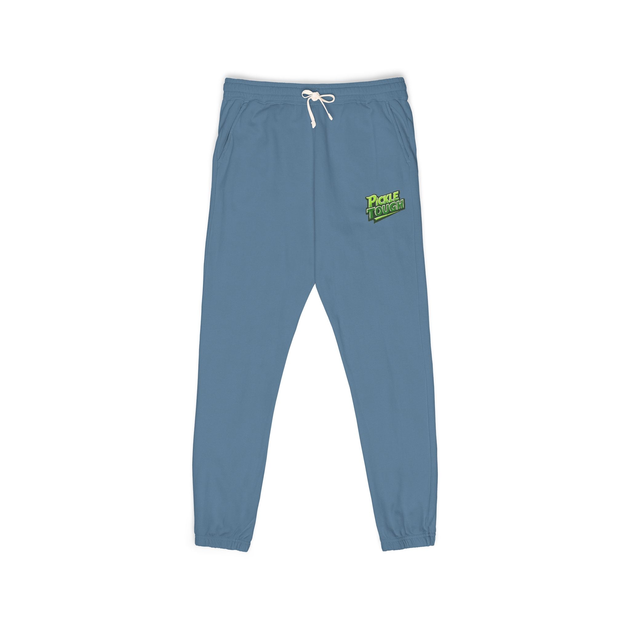 Pickle Tough Pickleball Sweatpants — Olive Fleece Joggers Unisex
