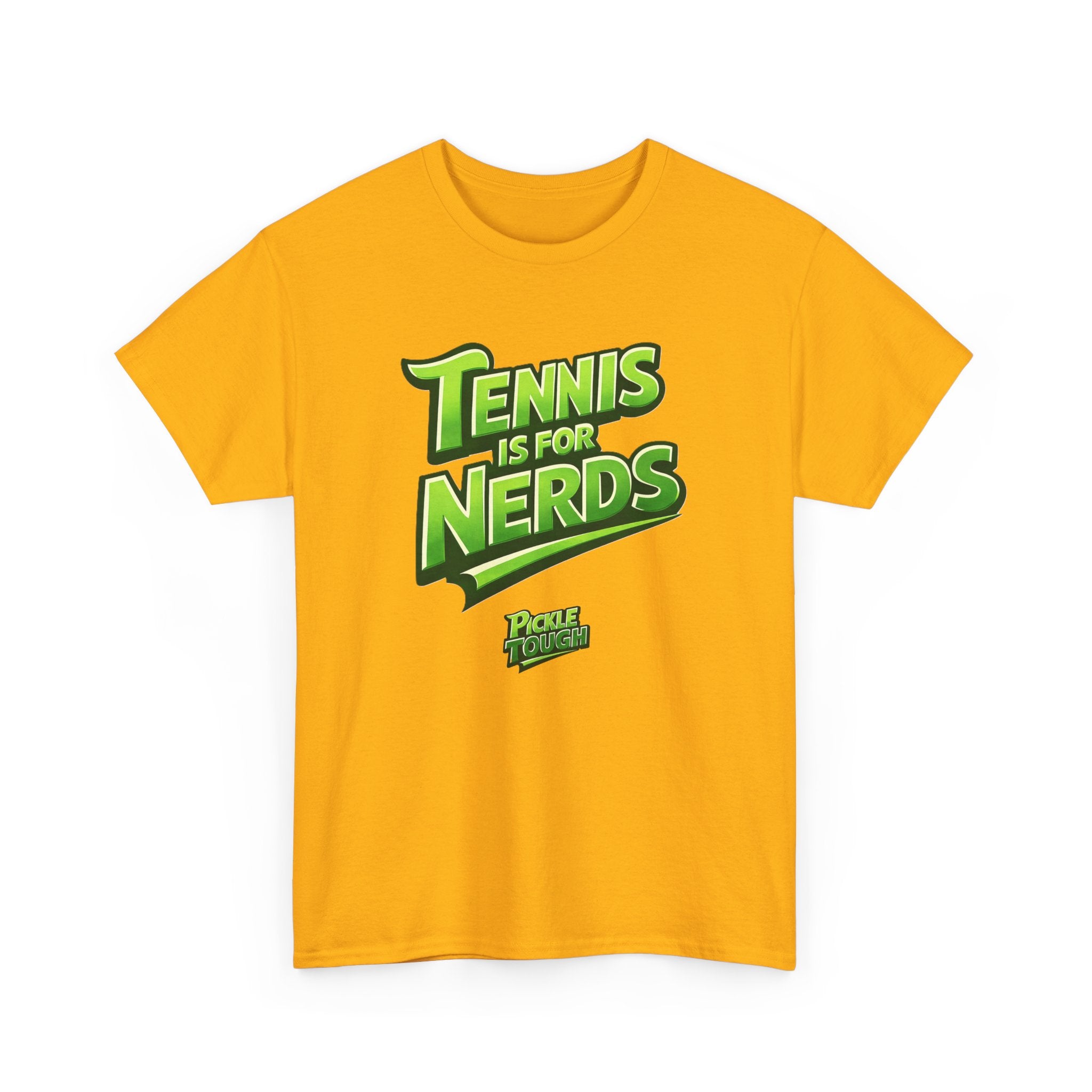 "Tennis Is for Nerds" Pickleball T-Shirt — 100% Cotton T-Shirt Unisex