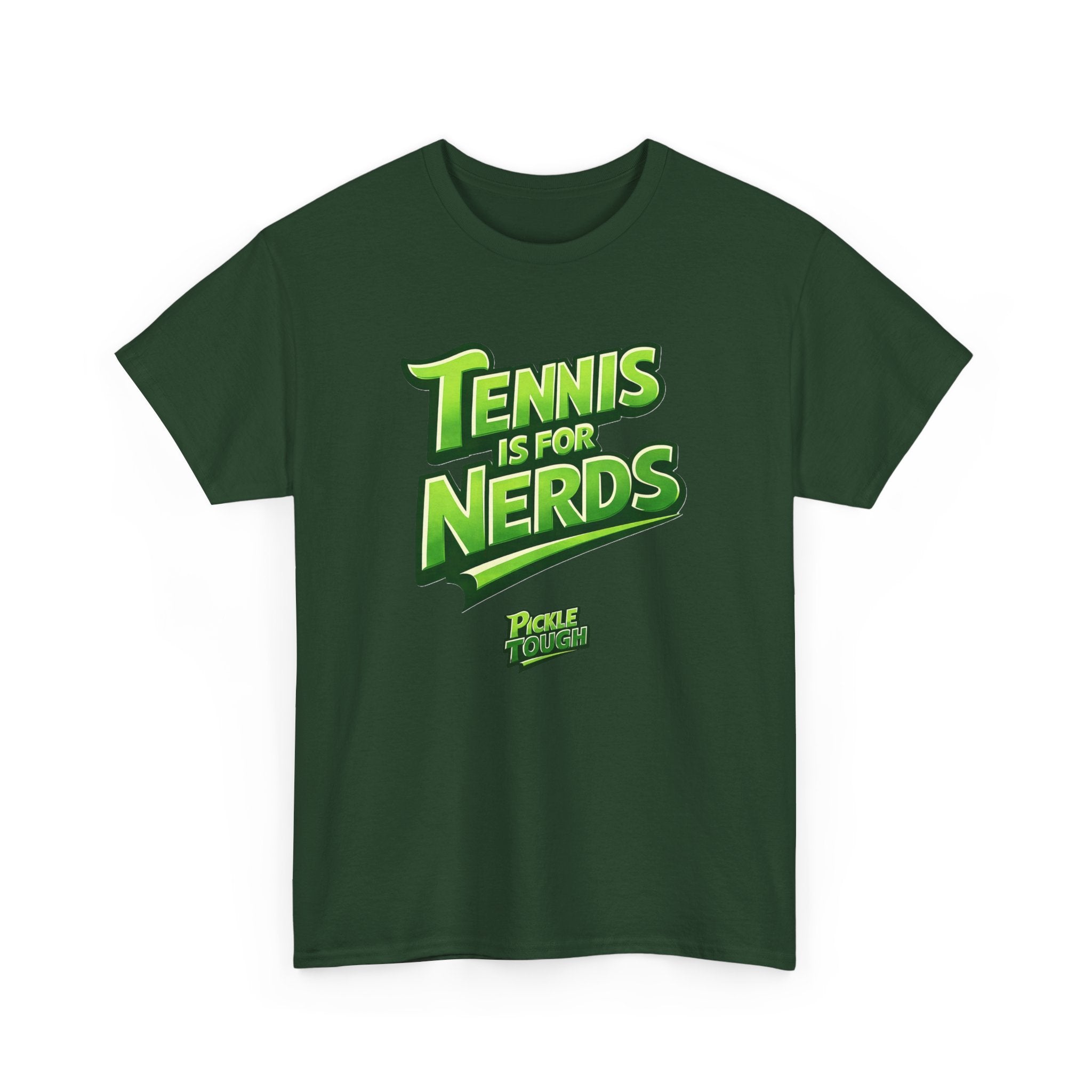 "Tennis Is for Nerds" Pickleball T-Shirt — 100% Cotton T-Shirt Unisex