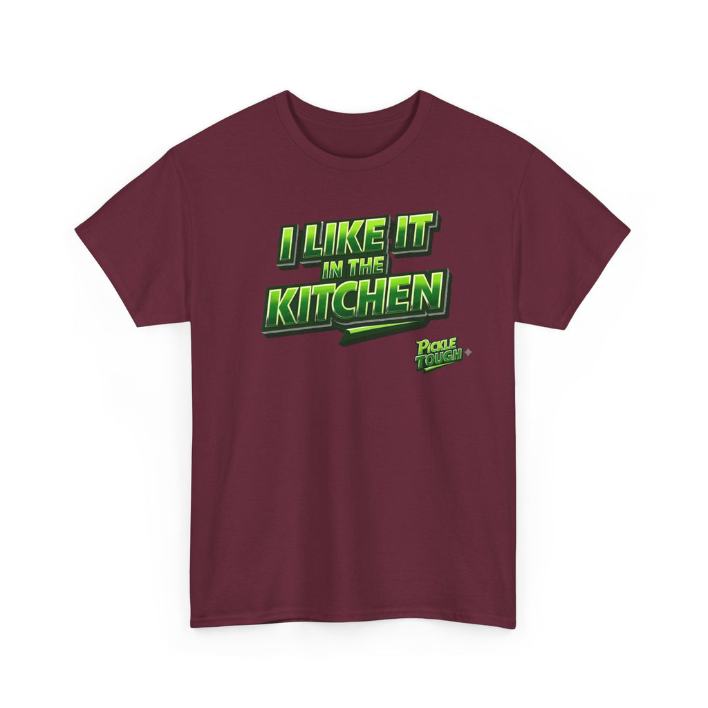 "I Like It in the Kitchen" Pickleball T-Shirt — 100% Cotton T-Shirt Unisex