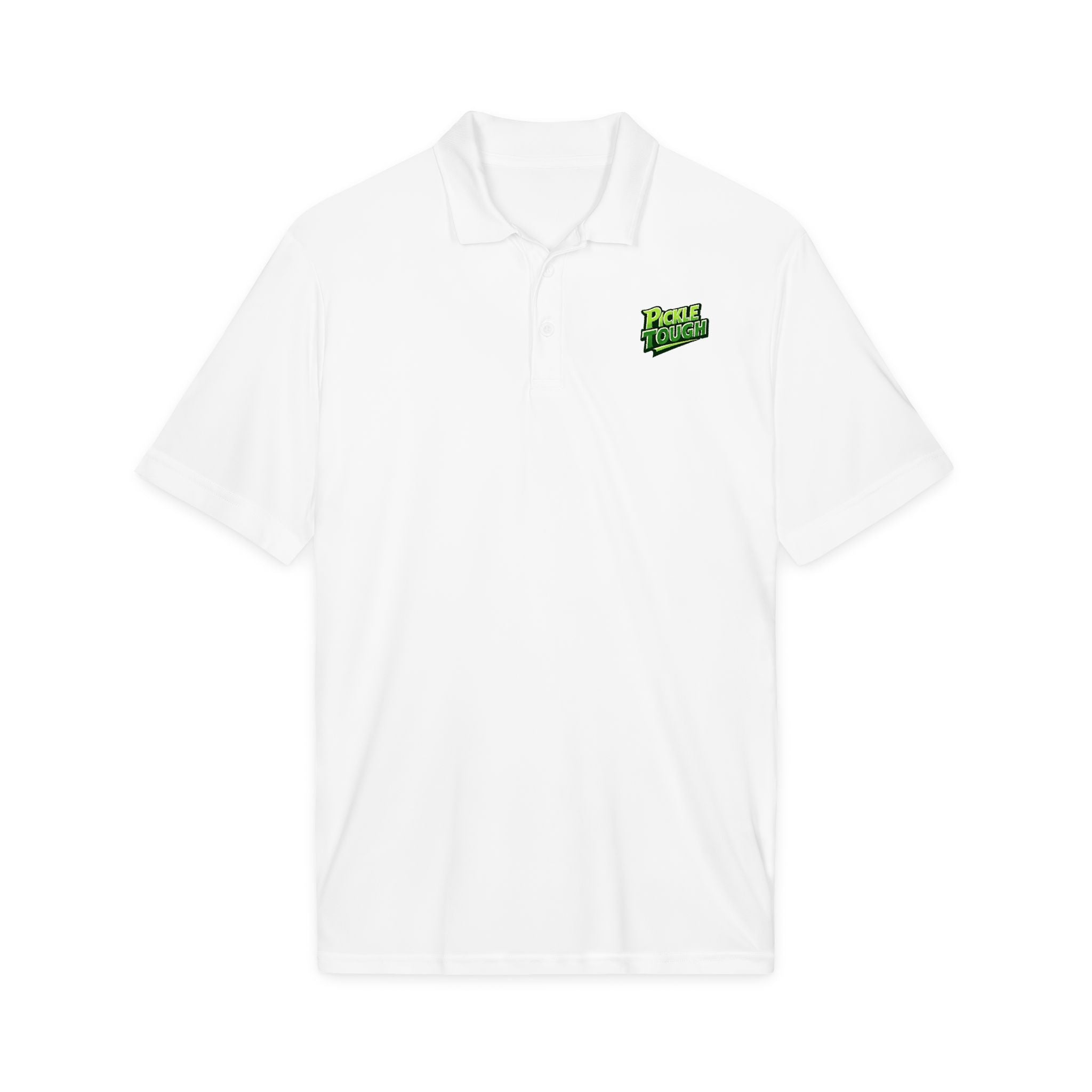 Pickle Tough Logo Pickleball Polo-PosiCharge® Competitor™ Polo