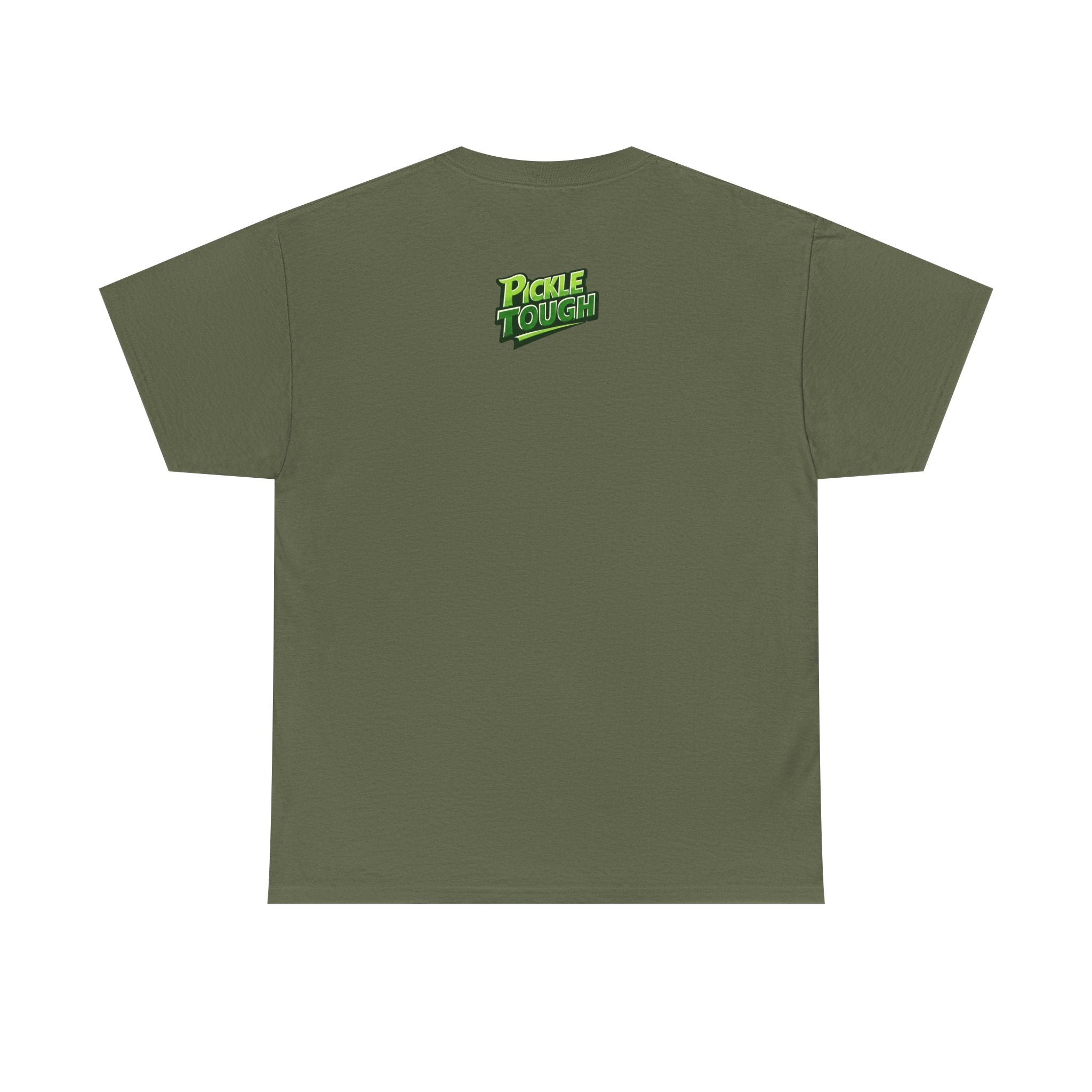 "Badminton is for Nerds" Pickleball T-Shirt — 100% Cotton Two Sided T-Shirt Unisex