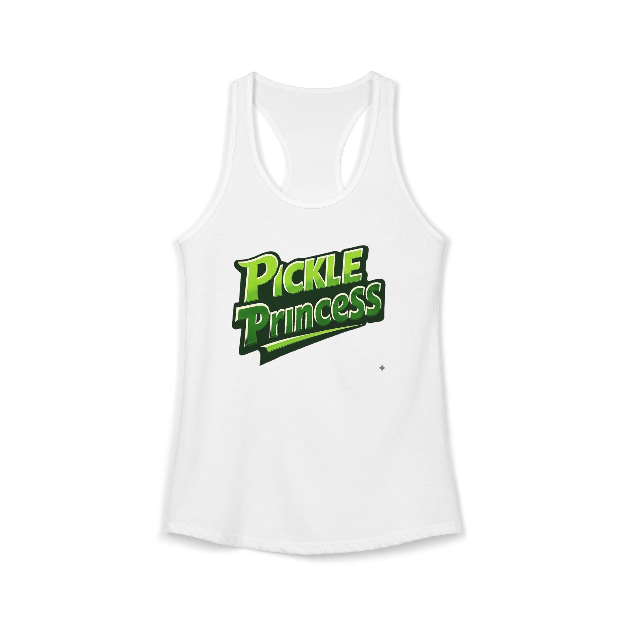 "Pickle Princess" Pickleball Tank Top- Women's Ideal Racerback Tank