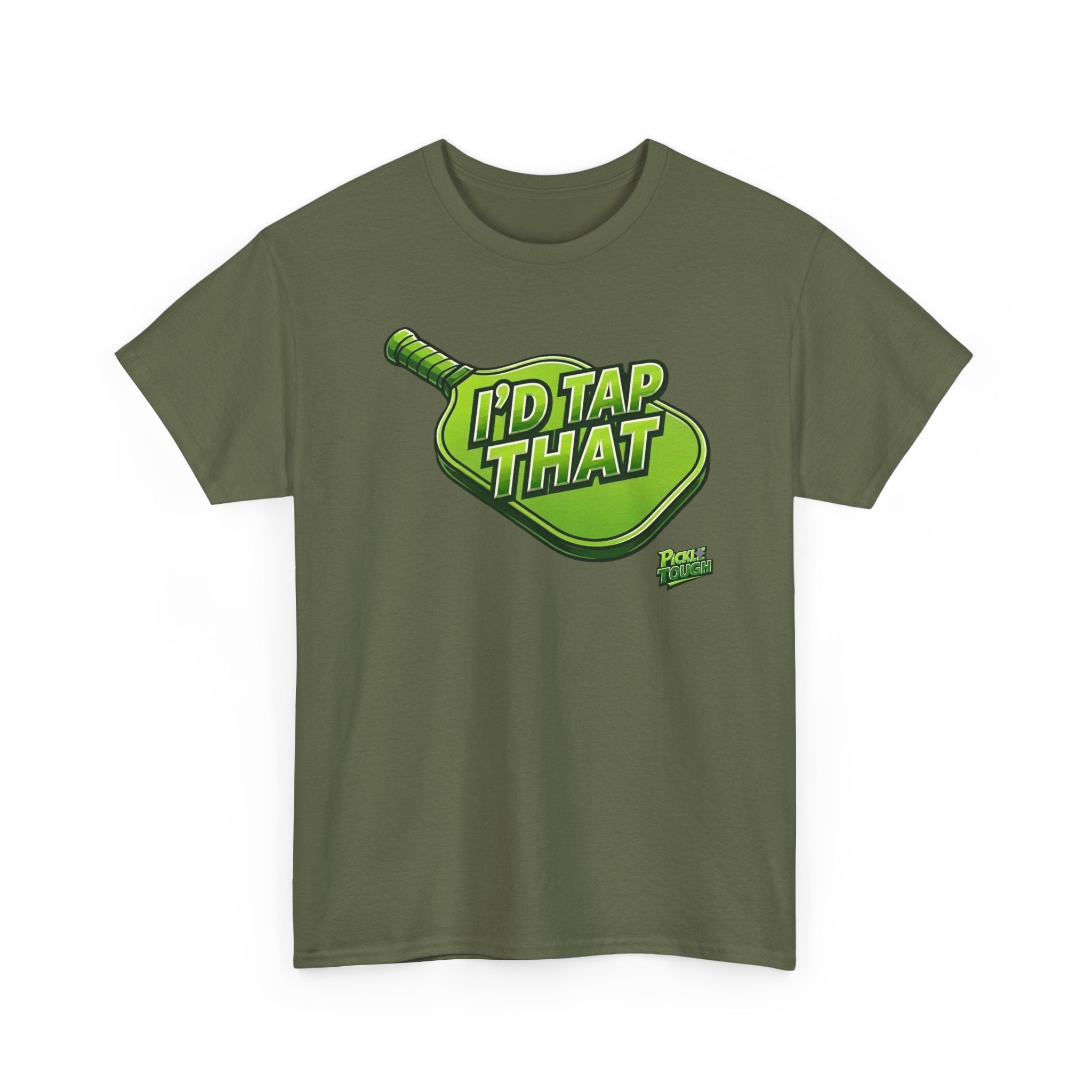 "I'd Tap That"  Pickleball T-Shirt — 100% Cotton T-Shirt Unisex