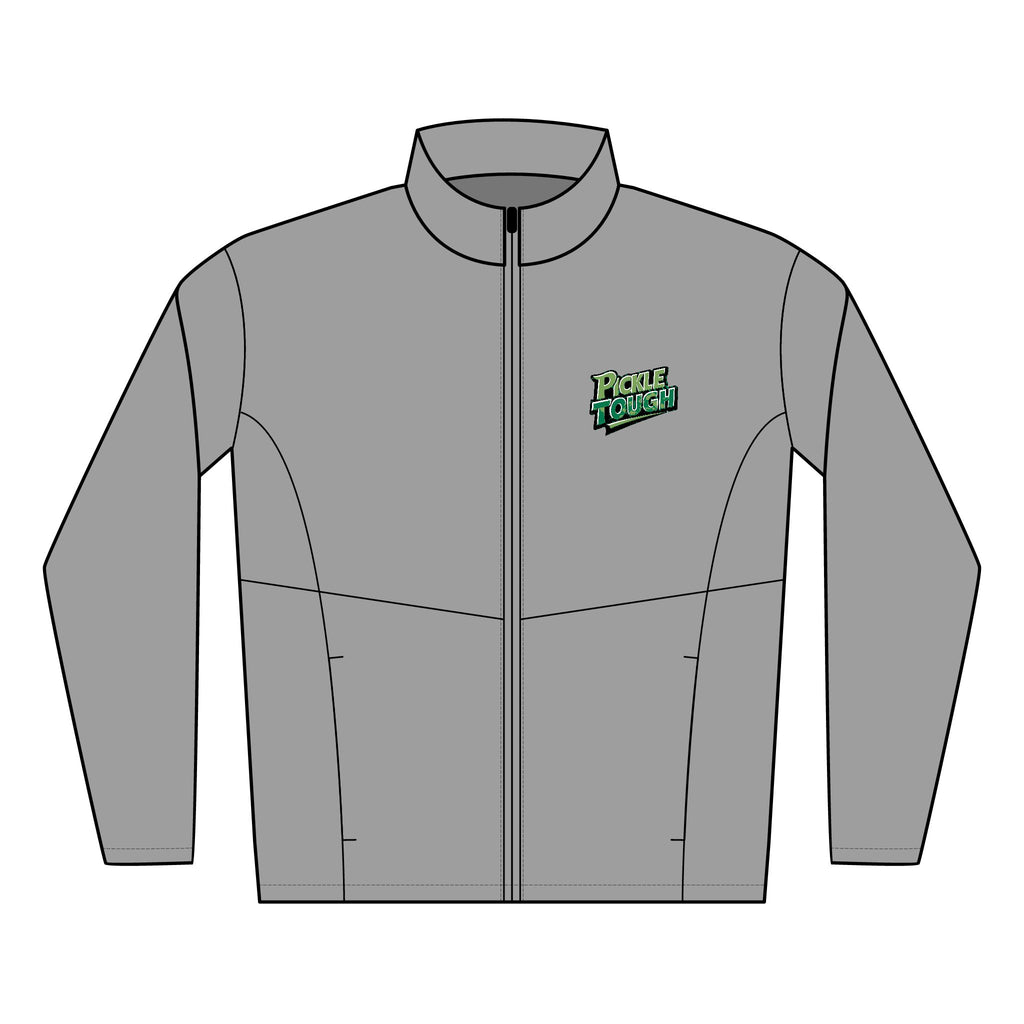 Pickle Tough Logo Jacket — Lightweight Windproof Layer, Men's Soft Shell Jacket