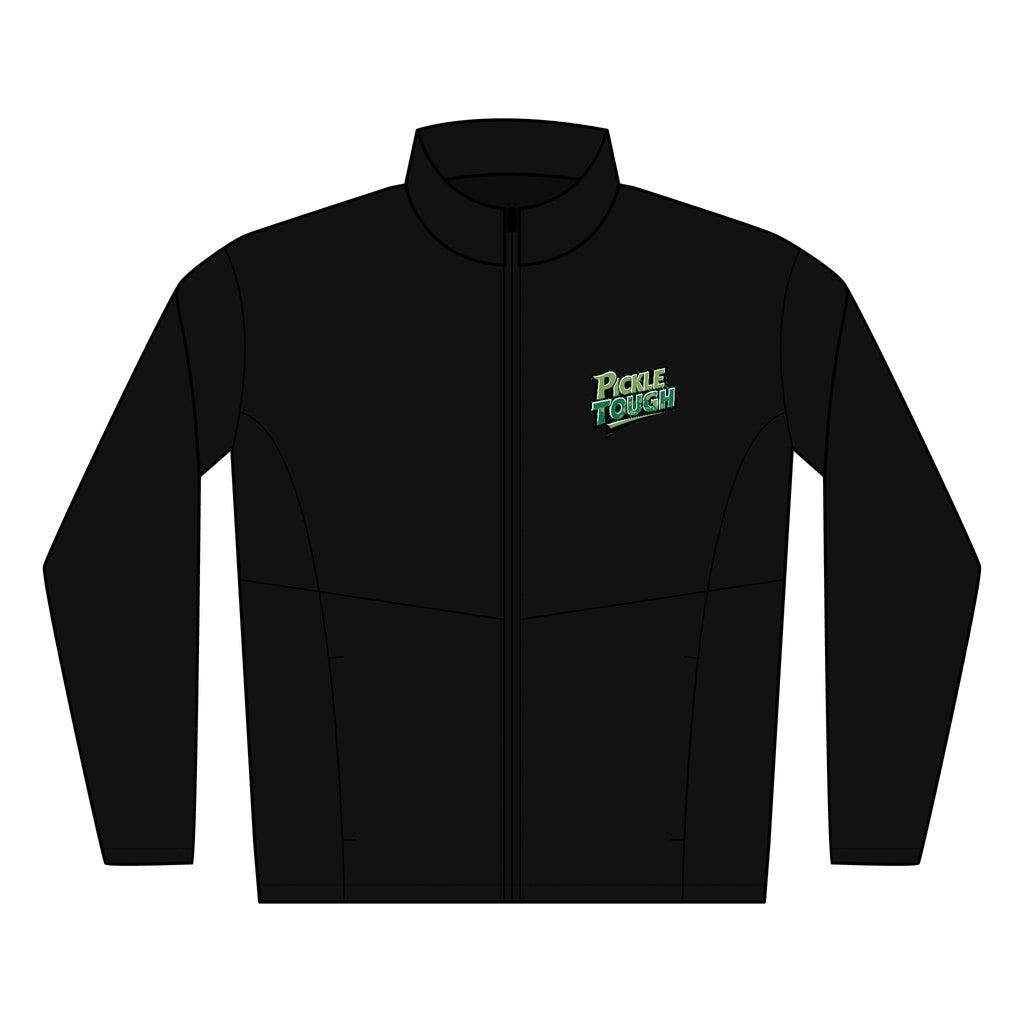 Pickle Tough Logo Jacket — Lightweight Windproof Layer, Men's Soft Shell Jacket