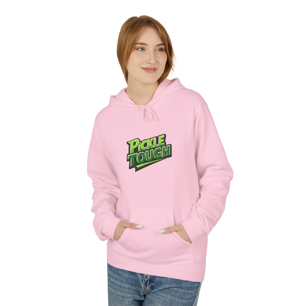 Pickle Tough Logo  Pickleball Hoodie - Hooded Sweatshirt Pullover