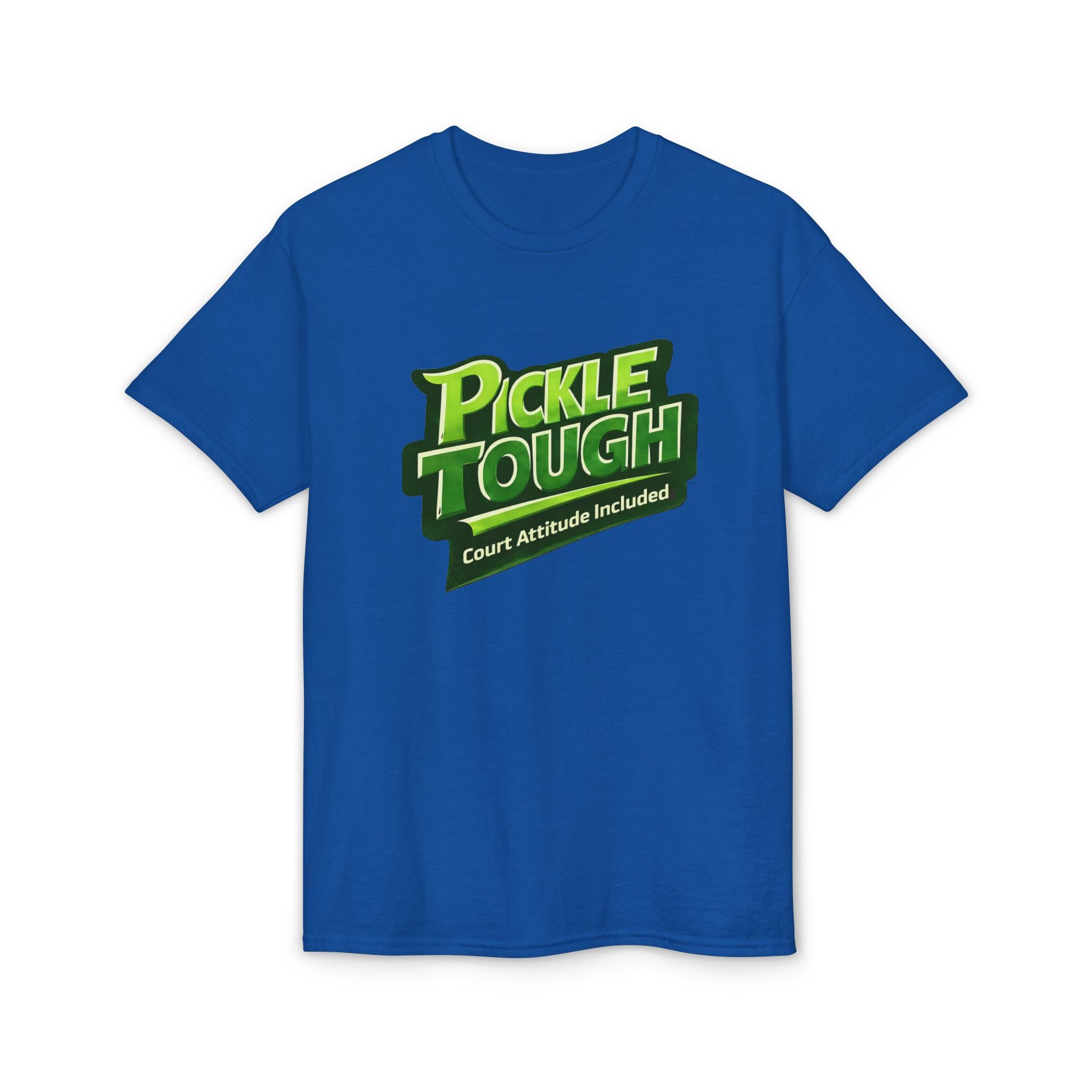 “Pickle Tough: Court Attitude Included” Pickleball T-Shirt- Unisex DryBlend® T-Shirt