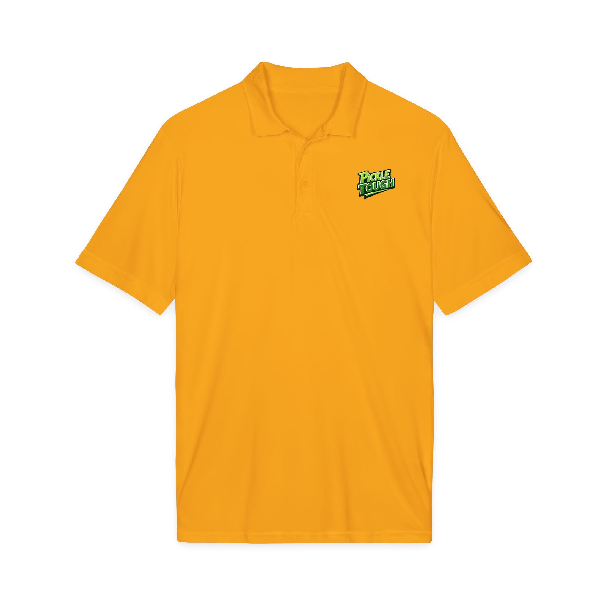 Pickle Tough Logo Pickleball Polo-PosiCharge® Competitor™ Polo